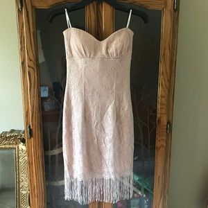 Beige party dress